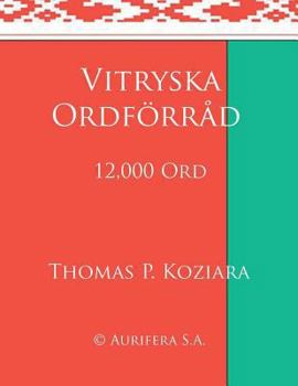 Paperback Vitryska Ordforrad [Swedish] Book