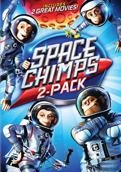 DVD Space Chimps / Space Chimps 2 Book