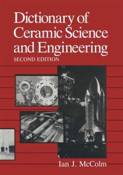 Paperback Dictionary of Ceramic Science and Engineering Book