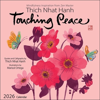 Calendar Thich Nhat Hanh 2026 Wall Calendar: Touching Peace Book