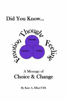 Paperback Did You Know... a Message of Choice & Change [Large Print] Book