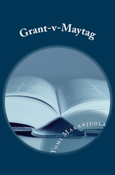 Paperback Grant-v-Maytag Book