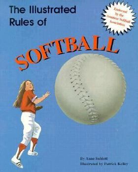 Paperback The Illustrated Rules of Softball Book