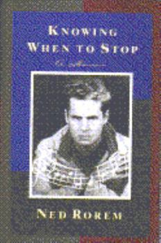 Hardcover Knowing When to Stop: A Memoir Book