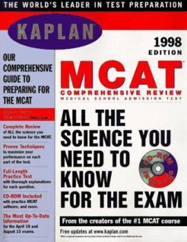 Paperback Kaplan MCAT Comprehensive Review 1998 [With CDROM] Book