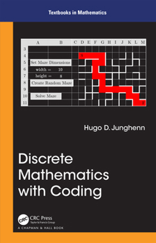 Hardcover Discrete Mathematics with Coding Book
