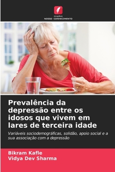 Paperback Prevalência da depressão entre os idosos que vivem em lares de terceira idade [Portuguese] Book