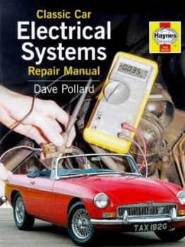 Hardcover Classic Car Electrical System Repair Manual Book