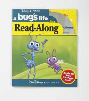 Paperback Disney/Pixar a Bug's Life Read-Along [With 24-Page Book] Book