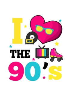 Paperback Notebook: Retro Vintage 90S 80S Record Gifts 120 Pages, 6X9 Inches, Dot Grid Book