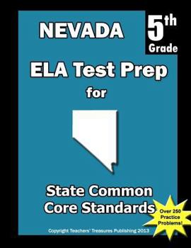 Paperback Nevada 5th Grade ELA Test Prep: Common Core Learning Standards Book
