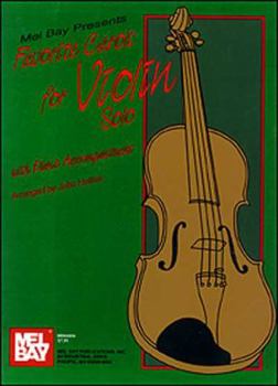 Paperback Favorite Carols for Violin Solo Book