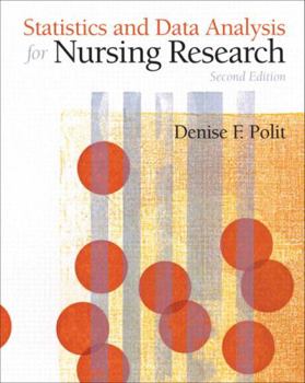 Paperback Statistics and Data Analysis for Nursing Research Book