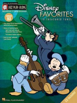 Paperback Disney Favorites: 10 Treasured Tunes [With CD (Audio)] Book