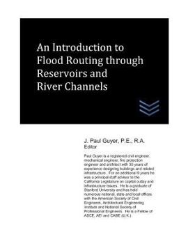 Paperback An Introduction to Flood Routing through Reservoirs and River Channels Book
