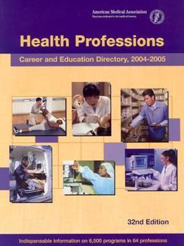 Paperback Health Professions Career and Education Directory Book
