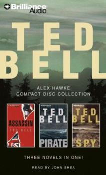 Audio CD Ted Bell Alex Hawke CD Collection: Assassin, Pirate, Spy Book