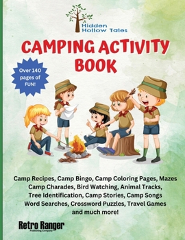 Paperback Hidden Hollow Tales Camping Activity Book