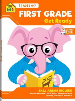 Paperback School Zone First Grade Get Ready Workbook (Walmart Exclusive) Book