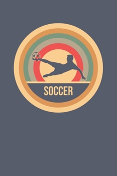 Soccer: Retro Vintage Fußball Terminplaner A5 mit Wochenkalender & Monatsplaner 2020 - Geschenk für Fußballspieler (German Edition)