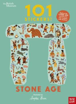 Paperback British Museum: 101 Stickers! Stone Age Book