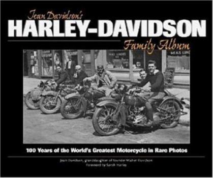 Hardcover Jean Davidson's Harley-Davidson Family Album Book