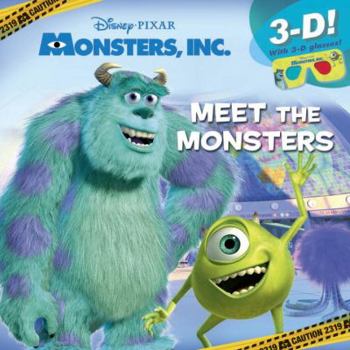 Paperback Meet the Monsters (Disney/Pixar Monsters Inc.) Book