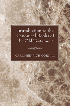 Paperback Introduction to the Canonical Books of the Old Testament Book