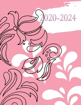 2020 - 2024: 5 jahres kalender 2020 * Wochenplaner * Taschenkalender * Terminkalender von Januar 2020 bis Dezember 2024 (German Edition)