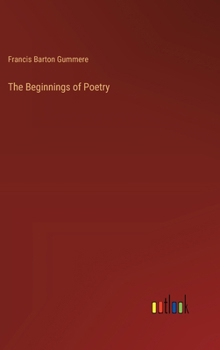 Hardcover The Beginnings of Poetry Book