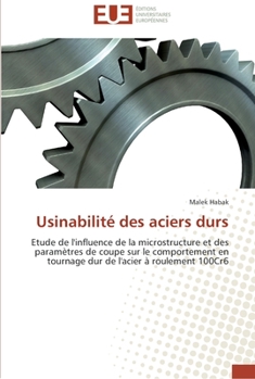 Paperback Usinabilité des aciers durs [French] Book