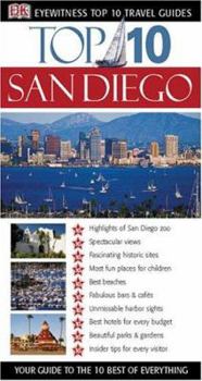 Paperback Top 10 San Diego (Eyewitness Top 10 Travel Guide) Book