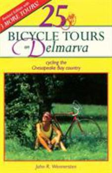 Paperback 25 Bicycle Tours on Delmarva Book