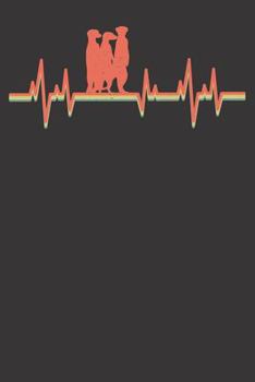 Paperback Notebook: Meerkats College Ruled 6x9 120 Pages Book