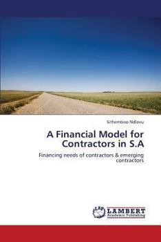 Paperback A Financial Model for Contractors in S.a Book