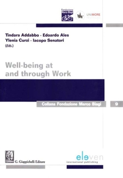 Paperback Well-Being at and Through Work Book