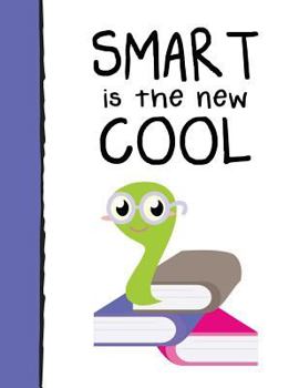 Paperback Smart is the New Cool: 8.5X11 School Notebook for Boys Book