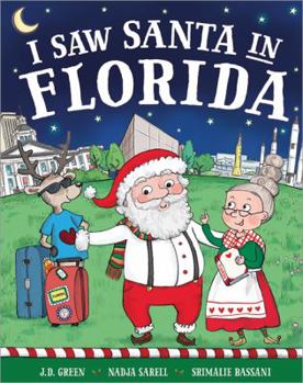 Hardcover I Saw Santa in Florida Book