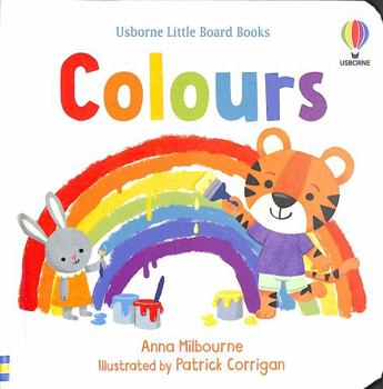 Colours - Book  of the Usborne Little Board Books