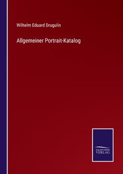 Paperback Allgemeiner Portrait-Katalog [German] Book