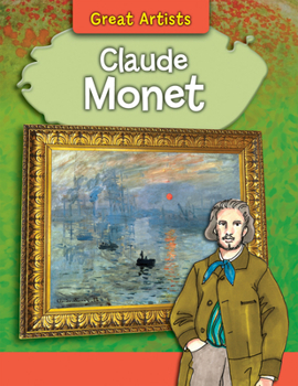 Library Binding Claude Monet Book