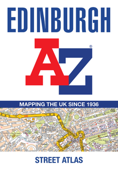 Paperback Edinburgh A-Z Street Atlas Book