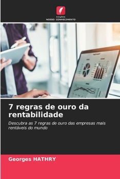 Paperback 7 regras de ouro da rentabilidade [Portuguese] Book