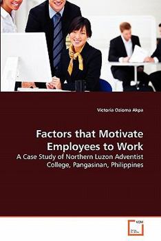 Paperback Factors that Motivate Employees to Work Book