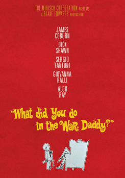 DVD What Did You Do in the War, Daddy? Book