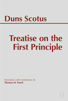Paperback Treatise on the First Principle (Hackett Classics) Book