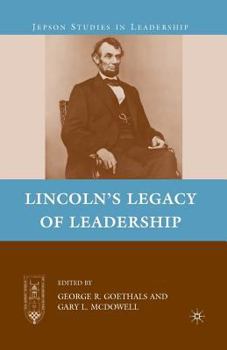 Paperback Lincoln's Legacy of Leadership Book