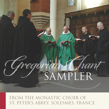 Audio CD Gregorian Sampler: Gregorian Chant [Latin] Book