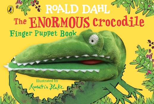Paperback The Enormous Crocodile's Finger Puppet Book