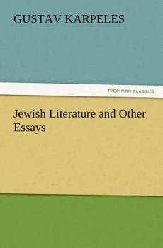 Paperback Jewish Literature and Other Essays Book